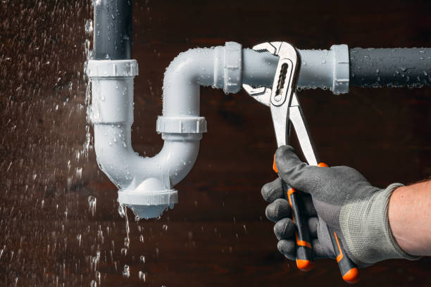 Professional Drain Cleaning technician working in Caldwell, KS